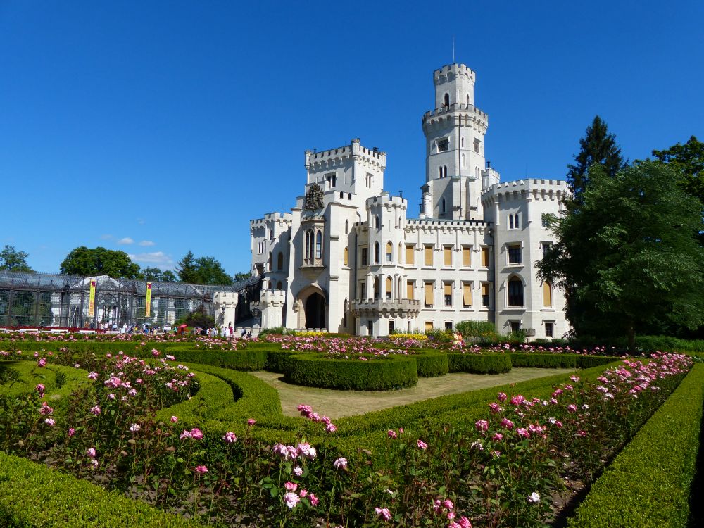 Hluboká nad Vltavou nedaleko ubytování Třeboň penzion