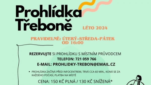 Prohlídky Třeboně